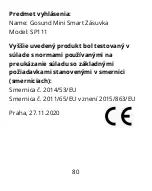 Предварительный просмотр 80 страницы gosund SP111 User Manual