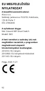 Preview for 92 page of gosund SW3 User Manual