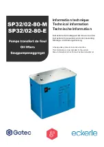 Preview for 1 page of Gotec eckerle SP32/02-80-M Technical Information