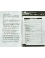 Preview for 2 page of Gotham Games CONFLICT DESERT STORM Manual