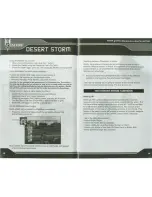 Preview for 9 page of Gotham Games CONFLICT DESERT STORM Manual