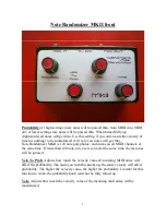 Preview for 2 page of Gotharman Note Randomizer mkII User Manual