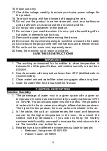 Preview for 5 page of Gotie GNA-260 Instruction Manual