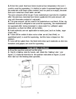 Preview for 10 page of Gotie GSJ-600 User Manual