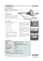 Предварительный просмотр 2 страницы Gotting HG 70661XA Quick Start Manual