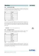 Предварительный просмотр 7 страницы Gotting HG 7335 ZA Series Device Description