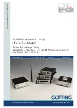 Gotting HG G-76343 Manual preview