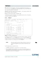 Preview for 41 page of Gotting HG G-98820ZA Technical Description