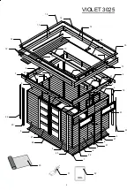 Preview for 2 page of Gouderak VIOLET 3025 Assembly Instructions Manual