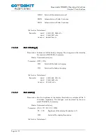 Предварительный просмотр 66 страницы Goudsmit HGM09S Operating Instructions Manual