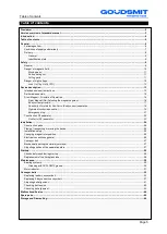 Preview for 5 page of Goudsmit RNF Series Installation And User Manual