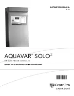 Goulds Aquavar Solo 2 Instruction Manual предпросмотр