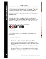 Предварительный просмотр 12 страницы gourma GK348 User Manual