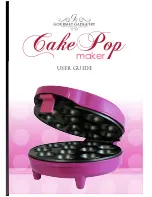 Preview for 1 page of Gourmet Gadgetry CAKE POP MAKER User Manual