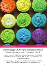 Предварительный просмотр 3 страницы Gourmet Gadgetry Cupcake & Muffin maker User Manual