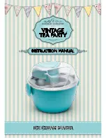 Предварительный просмотр 1 страницы Gourmet Gadgetry Vintage Tea Party Instruction Manual