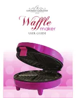 Gourmet Gadgetry Waffle maker User Manual preview