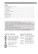 Preview for 3 page of Gourmet Maxx 08305 Operating Instructions Manual