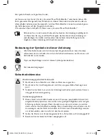 Preview for 3 page of Gourmet Maxx Maxx Operating Instructions Manual