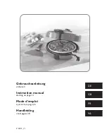 Gourmet Maxx Pizza Oven Instruction Manual предпросмотр