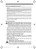 Preview for 3 page of gourmetmaxx 02850 Operating Instructions Manual