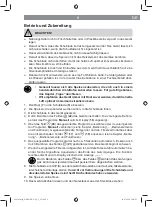 Preview for 9 page of gourmetmaxx 02850 Operating Instructions Manual