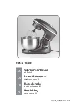 Preview for 1 page of gourmetmaxx 03440 Instruction Manual