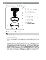 Предварительный просмотр 6 страницы gourmetmaxx 03898 Instruction Manual