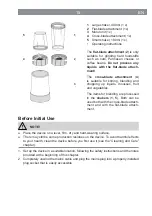 Предварительный просмотр 15 страницы gourmetmaxx 03981 Instruction Manual