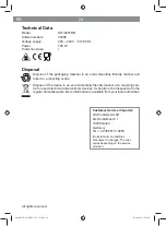 Предварительный просмотр 24 страницы gourmetmaxx 04488 Instruction Manual