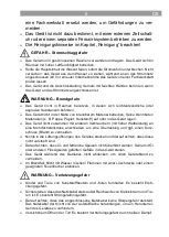 Preview for 5 page of gourmetmaxx 04782 Operating Instructions Manual