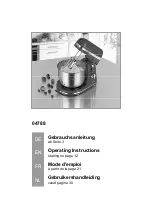 gourmetmaxx 04788 Operating Instructions Manual preview