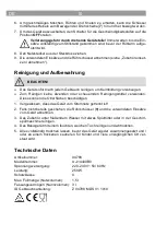 Preview for 10 page of gourmetmaxx 04788 Operating Instructions Manual