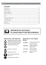 Предварительный просмотр 18 страницы gourmetmaxx 04910 Operating Instructions Manual