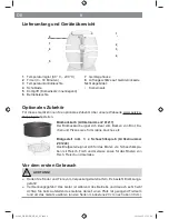 Предварительный просмотр 8 страницы gourmetmaxx 06423 Instruction Manual