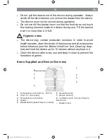 Предварительный просмотр 19 страницы gourmetmaxx 06423 Instruction Manual