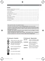 Preview for 3 page of gourmetmaxx 08012 Operating Instructions Manual