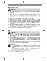 Preview for 21 page of gourmetmaxx CM-1609 Instruction Manual