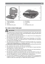 Предварительный просмотр 7 страницы gourmetmaxx SW-8812 Instruction Manual