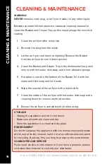 Preview for 16 page of Gourmia GAF236 User Manual