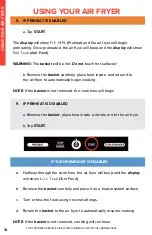 Preview for 14 page of Gourmia GAF249 User Manual