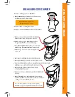 Предварительный просмотр 9 страницы Gourmia GCM-4900 User Manual