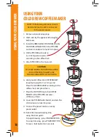 Preview for 10 page of Gourmia GCM-6800 User Manual