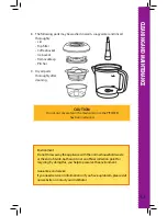 Preview for 13 page of Gourmia GCM-6800 User Manual