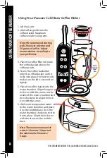 Предварительный просмотр 8 страницы Gourmia GCM-7800 User Manual