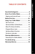 Preview for 5 page of Gourmia GCM3180 User Manual