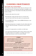 Preview for 16 page of Gourmia GCM3180 User Manual