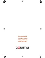 Предварительный просмотр 12 страницы Gourmia GCM3500 User Manual