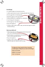 Предварительный просмотр 11 страницы Gourmia GEC-175 User Manual