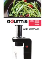 Preview for 1 page of Gourmia GES580R Manual